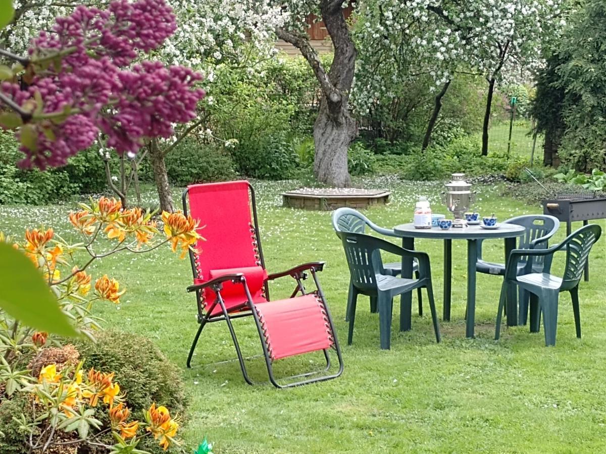 House, Garden & Sauna. Free Parking. Train Stop-200 M. Sea-1 Km. Jūrkalne Eksteriør billede